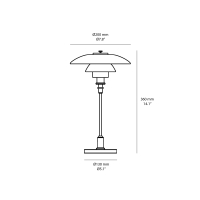 Louis Poulsen PH 2/1 Portable lampada a batteria