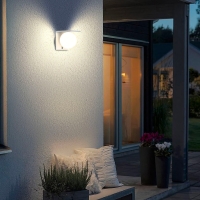 Bot Lighting Moon solar outdoor led wall lamp