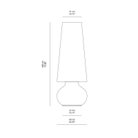 Plust Fade Lamp floor lamp