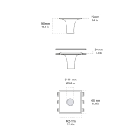 Novantadieci 9010 Laria Extra led recessed ceiling light