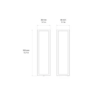 Astro Lighting Salerno led wall lamp Astro Lighting Salerno led wall lamp