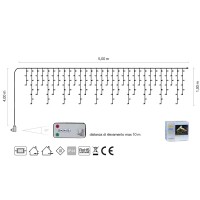 New Lamps string curtain Light 180 LED 5 meters cool Light with