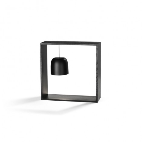 Flos Gaku Wire LED wood lamp with USB and dimmable switch by