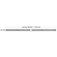 Growish LED Bar 3x36W 108W Cultivation / Grow Plants culture