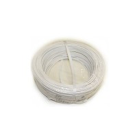 100 metri cavo piattina 2x0_50mmq colore bianco 220V