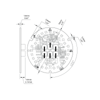 TCI modulo LED 16,5W 230V ad alta luminosità dimmerabile