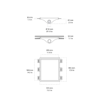 Novantadieci 9010 Silk Soft recessed led wall