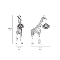 Qeeboo Giraffe In Love XS table lamp Qeeboo Giraffe In Love XS table lamp