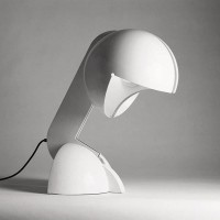 Martinelli Luce Ruspa Table Lamp Aluminum Structure Design By