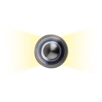 Puraluce Smart led floor steplight in stainless steel