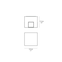 Linea Light Loop66 lampada led da parete ip66