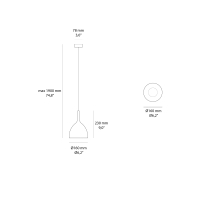 Rotaliana Drink H1 led suspension lamp