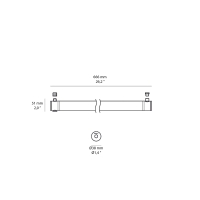 Linea Light High Protection embossed lamp 13W