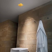 Flos Easy Kap 80 Wall Washer Square GU10 LED Recessed Ceiling