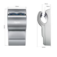 Dyson Airblade db Asciugamani A Parete Veloce Igienico Rapido