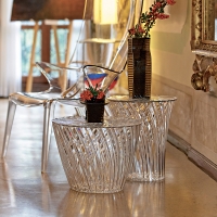 Kartell Sparkle storage stool