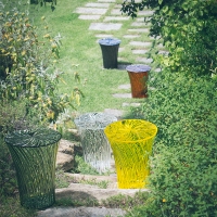 Kartell Sparkle storage stool