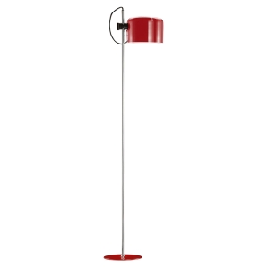 Oluce Coupé led floor lamp Scarlett Red