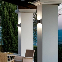 Sovil River bi-emission wall lamp ip65