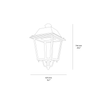 Sovil Avenue suspension lamp ip65