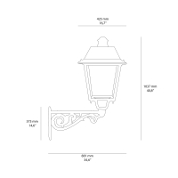 Sovil Avenue wall lamp ip65