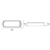 Lampo Dimmer 5 channels constant voltage 12-24V wi-fi alexa