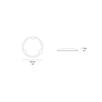 LED chip module high-brightness dimmable 8W 230V