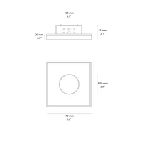 Vivida Multipop wall and ceiling lamp Vivida Multipop wall and ceiling lamp