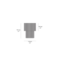 Pholc Romb Mini battery table lamp ip44