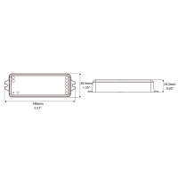 Lampo constant voltage driver slim 24V