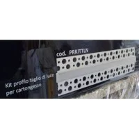 Lampo Kit Profilo In Alluminio Taglio Di Luce 2 Metri Per