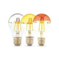 LED Lamp Drop Edison A60 Gold half sphere E27 8W 2700K 806lm