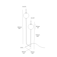 Maytoni The Sixth Sense floor lamp