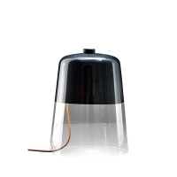 Oluce Semplice 226 Table Lamp in Blown Glass Dimmerable Design