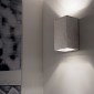 Ideal Lux Kool AP2 Lampada da Parete Biemissione in Cemento