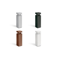 Lombardo Tok Q 400 square floor bollard ip66