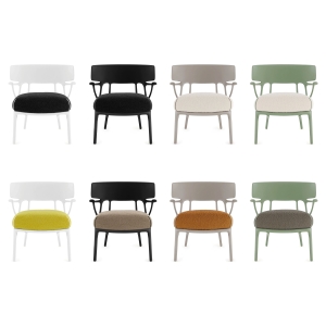 Kartell A.I. Lounge Bouclé Riccio