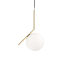 Flos IC S3 Brass lampada a sospensione