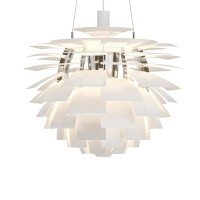 Louis Poulsen Suspension PH Artichoke White by Poul Henningsen