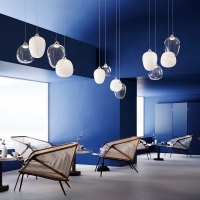 Lodes Oblò Medium suspension lamp