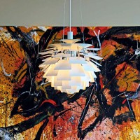 Louis Poulsen Suspension PH Artichoke White by Poul Henningsen