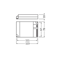 Osram QTI 2x18-42 dim Quicktronic intelligent 1/10V T/E