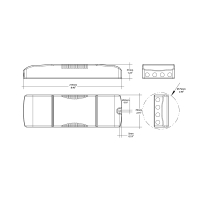 Tridonic LED Driver LCA 45W 500-1400mA Dimmable