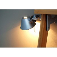 Artemide Tolomeo Micro Pinza Aluminum Table Wall Lamp Design De