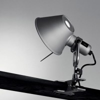 Artemide Tolomeo Micro Pinza Alluminio Lampada da Tavolo Parete