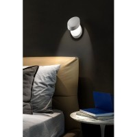 Lodes Pin Up LED Applique Wall or Ceiling Lamp White