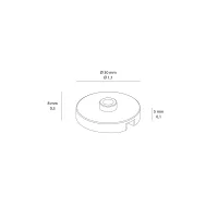 Light & Light Magnetic base for Krill installation