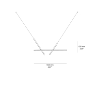 Luceplan Diffusore per lampada Across