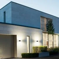BEGA Compact Led Wall Lamp With Single or Double Light Emitting