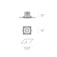 iGuzzini Laser Blade XL fixed recessed spotlight for indoor use iGuzzini Laser Blade XL fixed recessed spotlight for indoor use